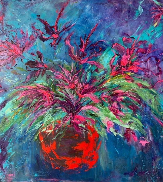 Spirted Fun  40"x40"