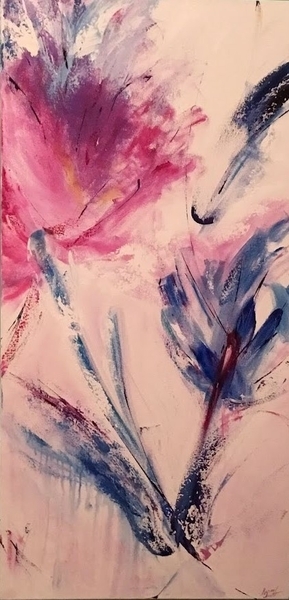 Dance in My Garden Acrylic 24x48