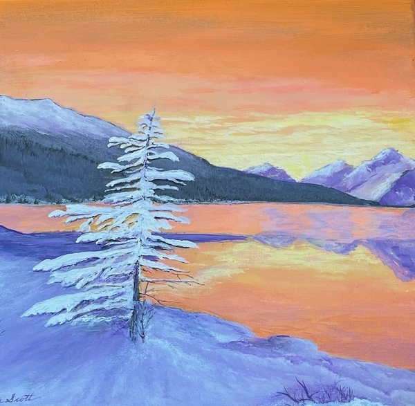 I Want To Be Here  12x12